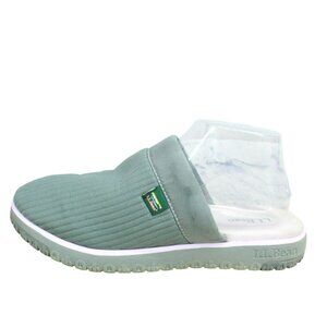 LL Bean Airlight Gray Nylon Slip On Comfort Indoor Slipper Scuffs Size 9 M